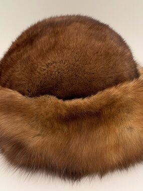 J. Mendel Golden Russian Sable and US Golden Brown Mink Hat